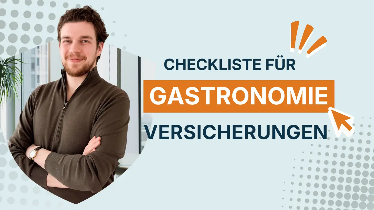 Checkliste für Gastronomieversicherung